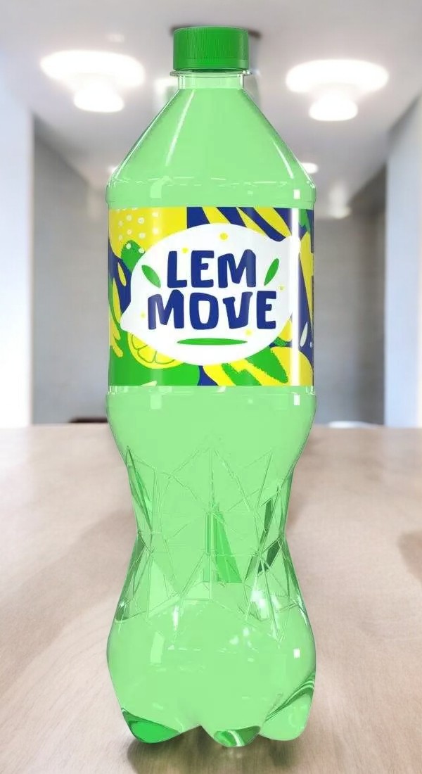 Напиток безалкогольный “LEMMOVE” газ,1 л