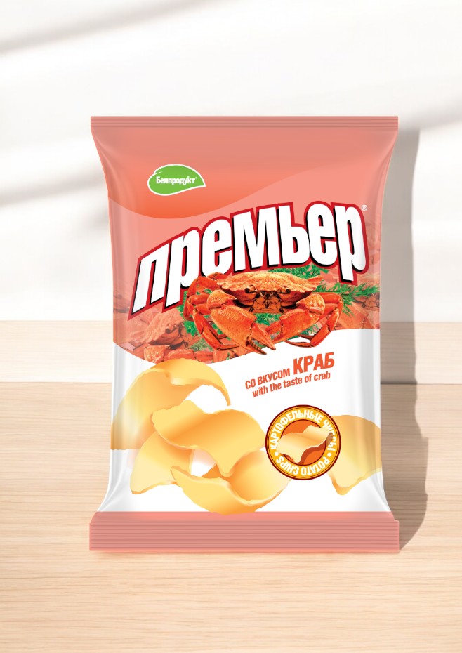 Чипсы картофельные “Премьер” 70г в ассортименте 1*28