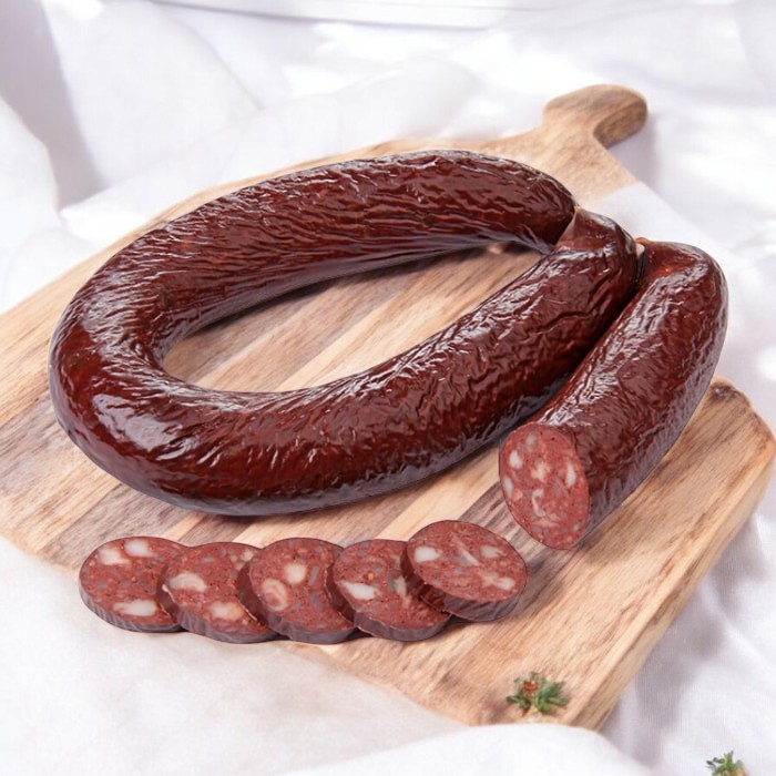 Кровяная “КРЕСТЬЯНСКАЯ” колб. мясн.запеч. н.об. ГАЗ Брест~4кг