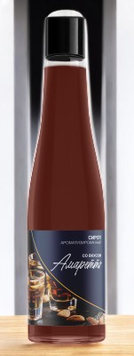 Сироп аромат. со вкусом “Амаретто” паст. т.з. “КАМАКО” полимер. бут. 375 г/8 ШТ