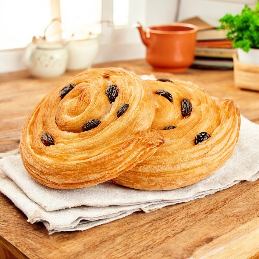 изделия к/м ДП заварные плюшечки с изюмом 2кг Пи1
