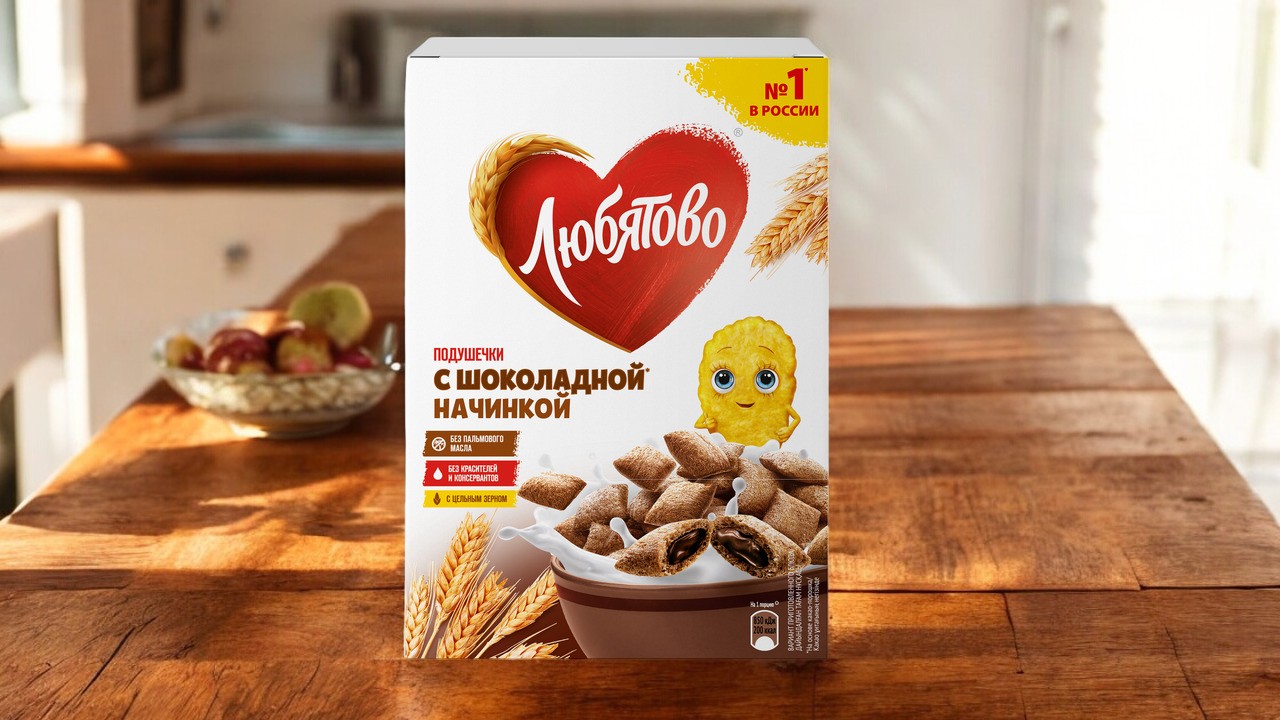 подушечки ВО с шоколадной начинкой 0,220гр ПОШТУЧНО! (9шт. в коробке)