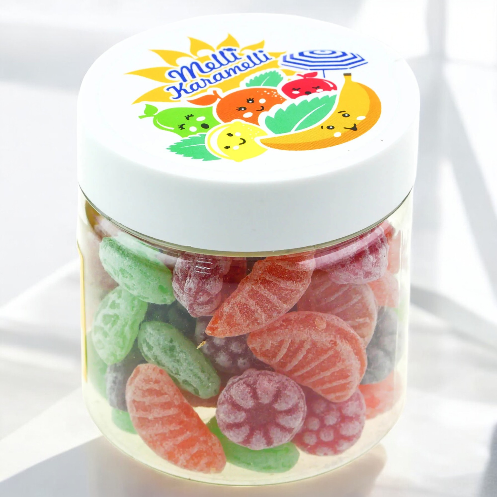 карамель ДЛ фруктовый МИКС со вкусом фруктов (банка) 0,110гр*1шт! ПОШТУЧНО! (12 шт  в корб. )  КФ18