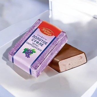конфеты Золотое суфле черн. смор 6кг Красный Октябрь