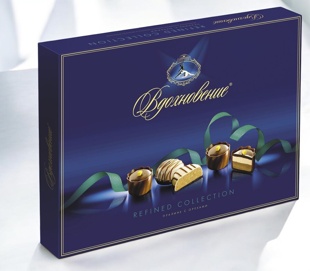 наборы Вдохновение Пралине с орехами 0,170*1шт!штучно!(8 шт в кор.)