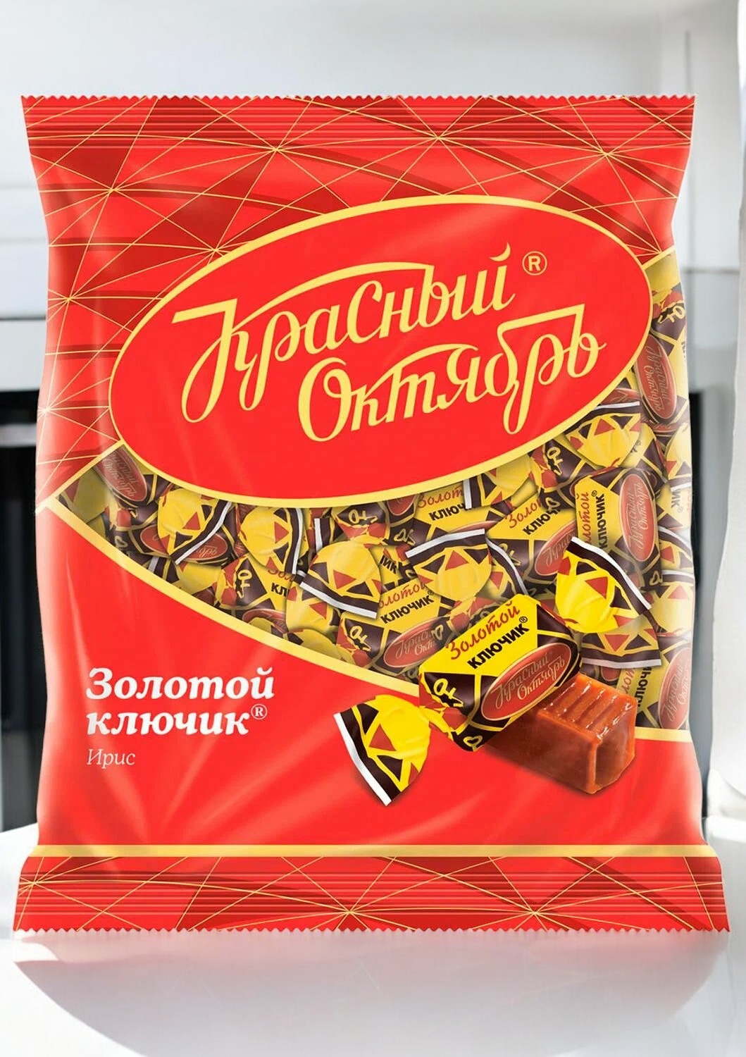 ирис Красный Октябрь Золотой Ключик 0,250*1шт! ПОШТУЧНО! (10 шт в корб. )