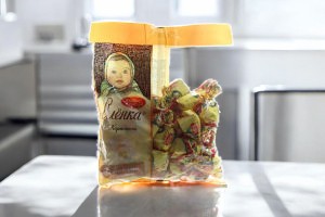 карамель Аленка саше  0,250*1шт! ПОШТУЧНО! (12шт в коробке) Красный Октябрь