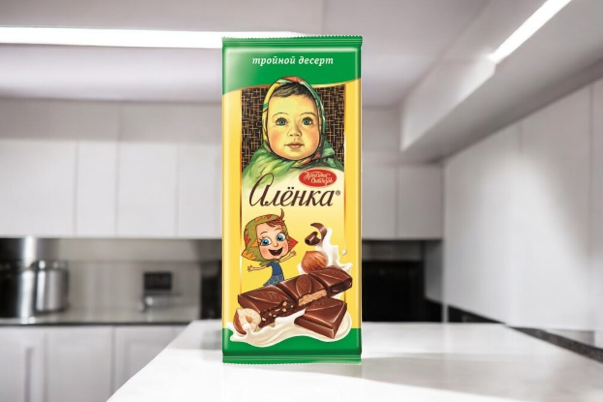 шоколад Алёнка с нач. тройной десерт 0,085*10=0,850кг (