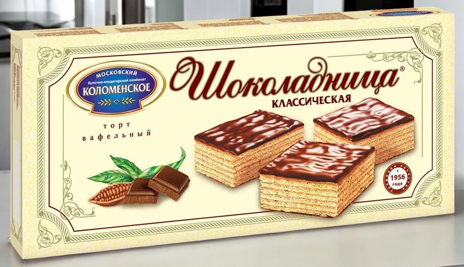 торт ваф. К шоколадница 0,240*1шт! ПОШТУЧНО! (12 шт  в корб. )