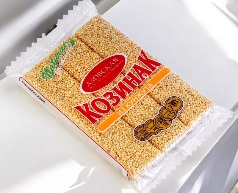 козинак АЗ из кунжута 0,150гр ПОШТУЧНО! (13шт в короб)