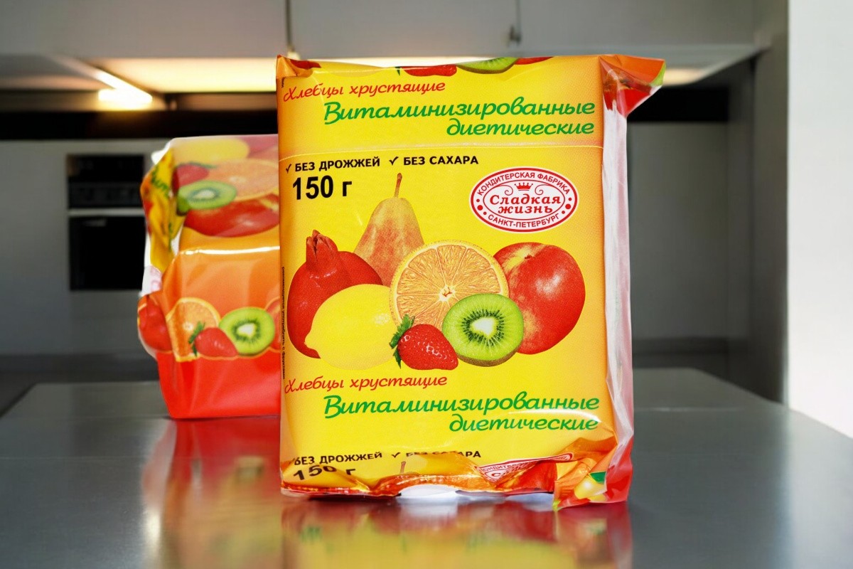 хлебцы СП ф.витаминизированные диетич. 0,150*30п=4,5кг***