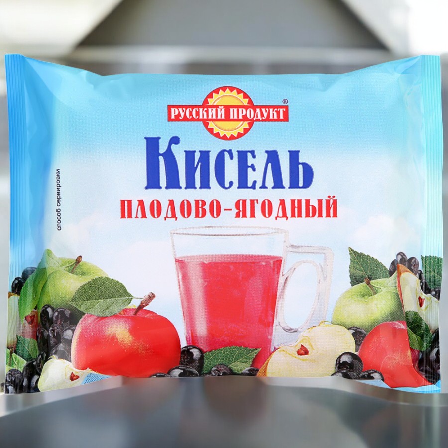 кисель плодово-ягодный (брикет) + 10вит.0,220*1шт! ПОШТУЧНО! (48шт в кор)