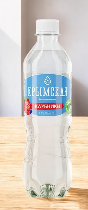 “Крымская Вода со вкусом клубники” ПЭТ 0,5л