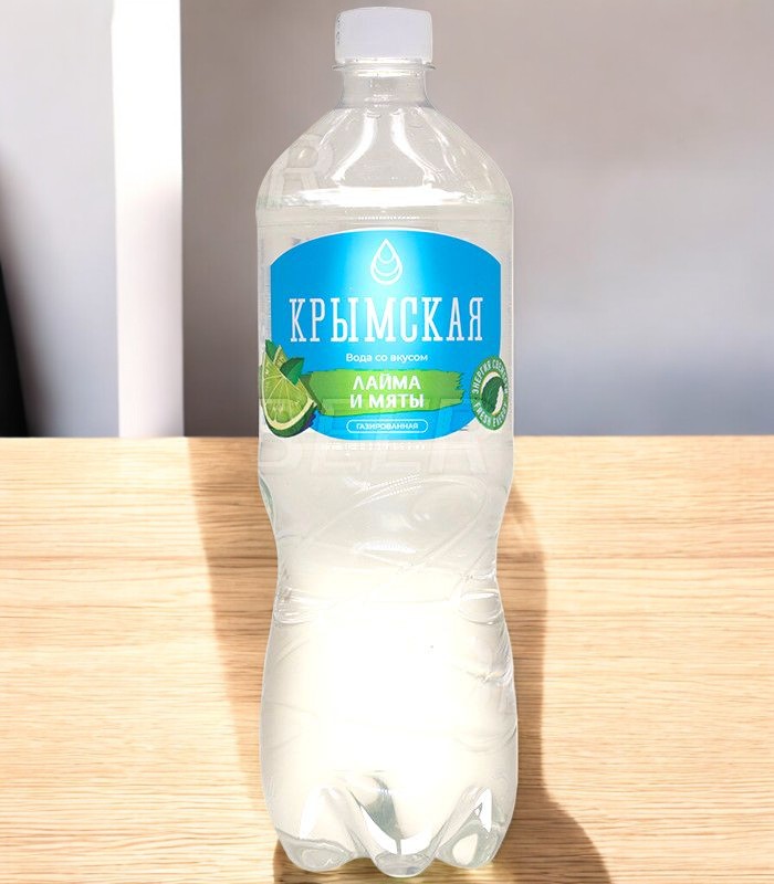 “Крымская Вода со вкусом лайма и мяты” ПЭТ 1,5 л