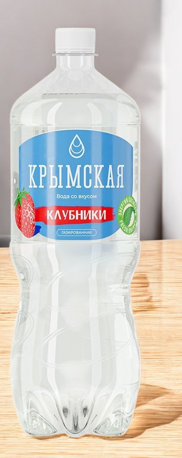 “Крымская Вода со вкусом клубники ПЭТ 1,5 л
