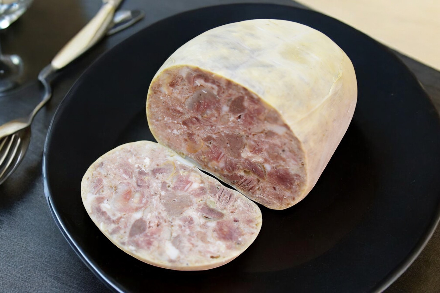 Вареная мясная Сальтисон “Столичная Мозаика” (полиамид)