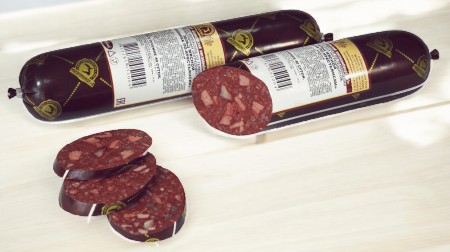 Зельц мясной “Кашанка по-крестьянски” вареный полиамид