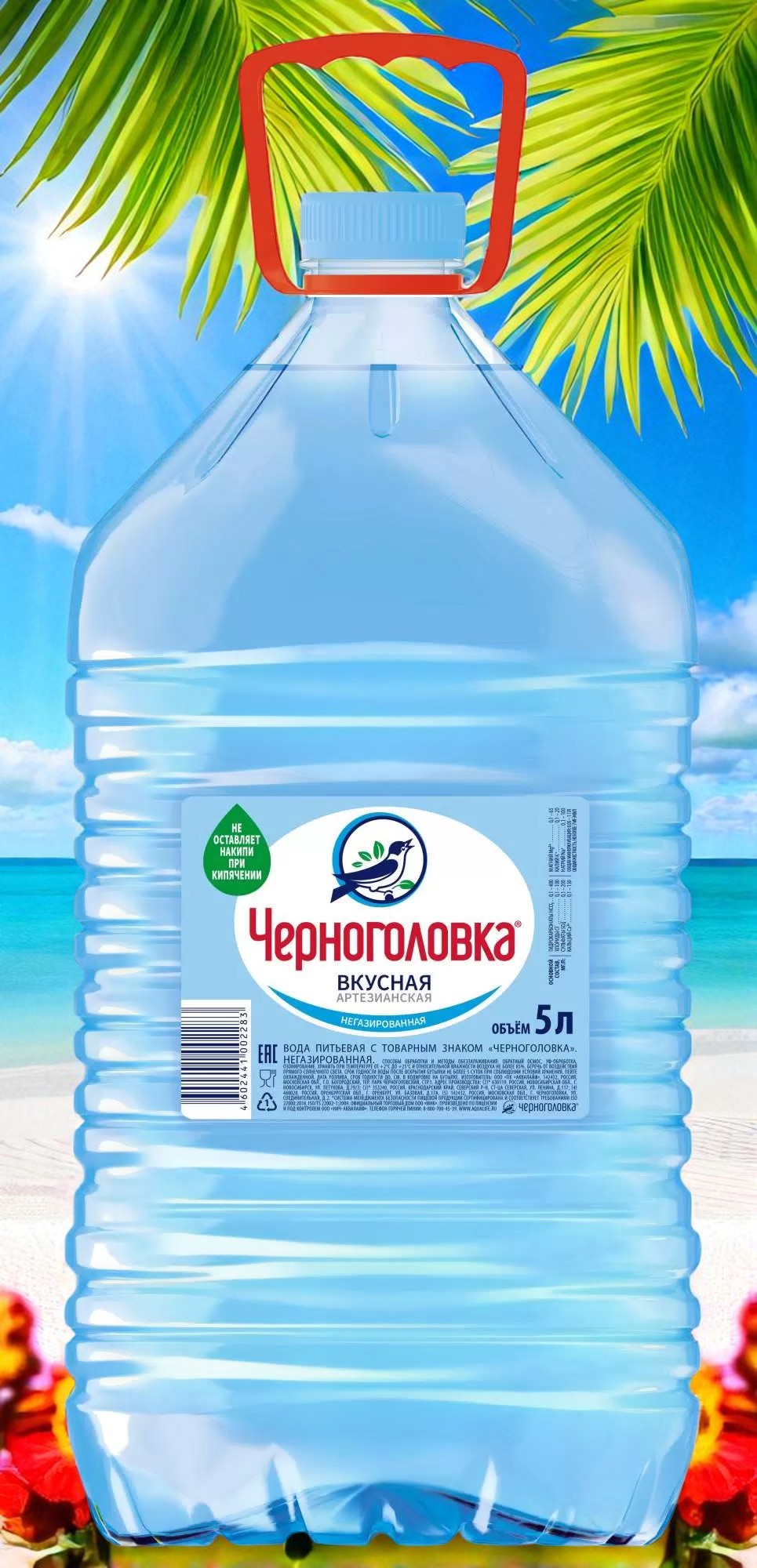 Черноголовка б/газ 2БУТ./1УП. 5л