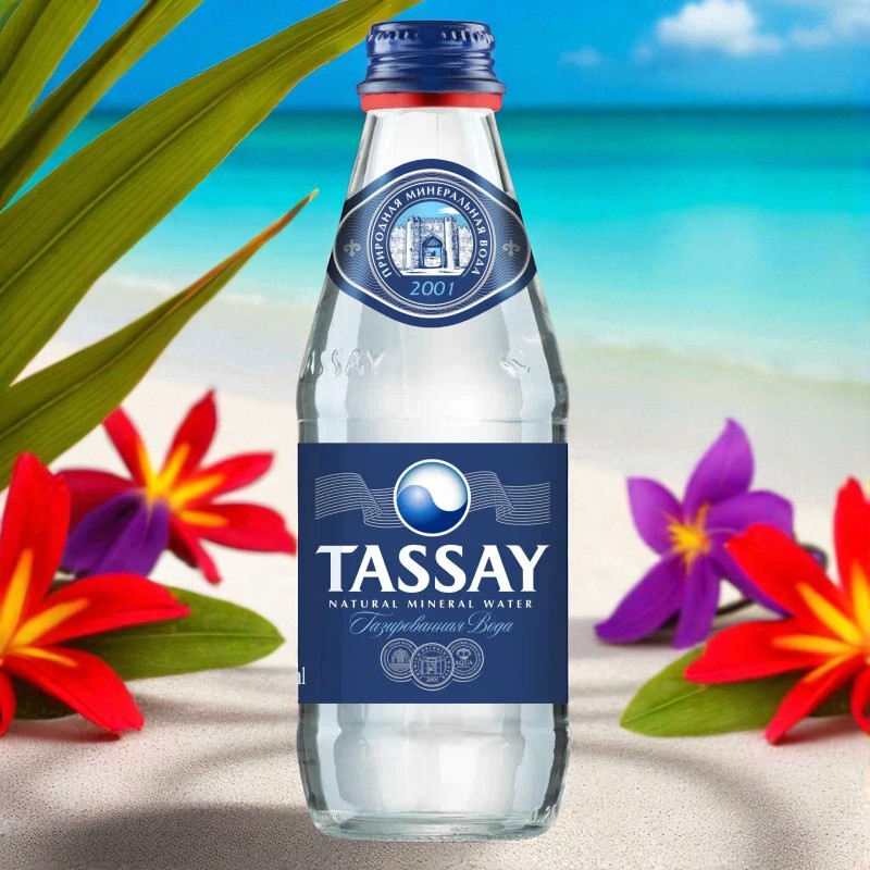 Вода “TASSAY” газ ст. 0,25л