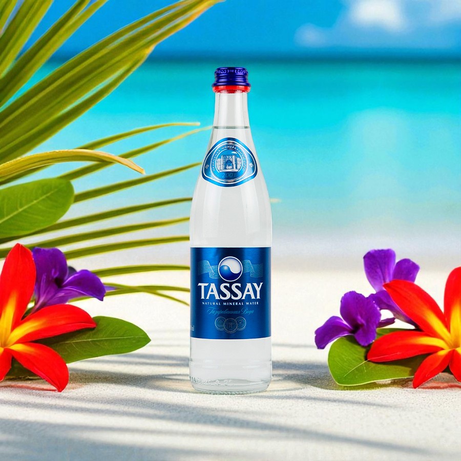 Вода “TASSAY” газ ст. 0,5л