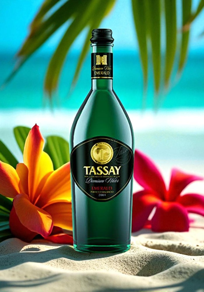 Вода “TASSAY EMERALD” газ ст. 0,75л
