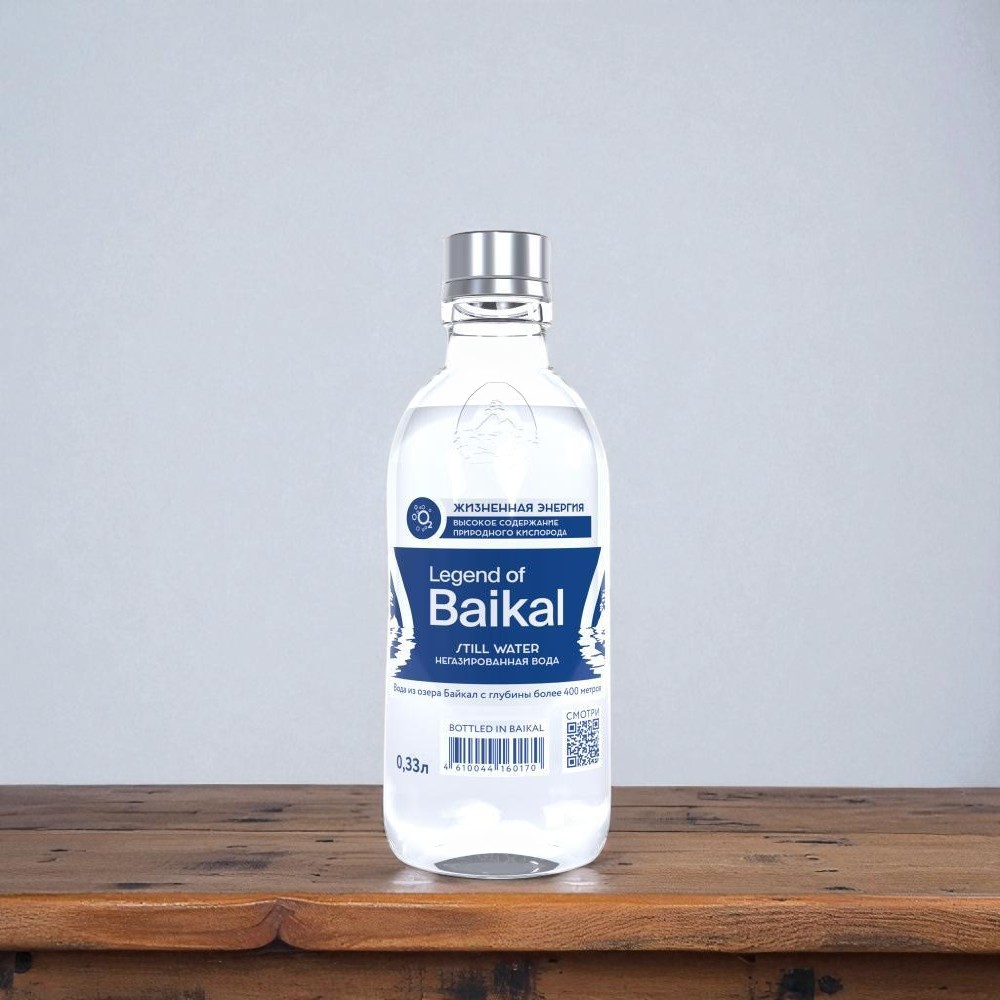 Вода Легенда Байкала б/газ ст. 0,33л