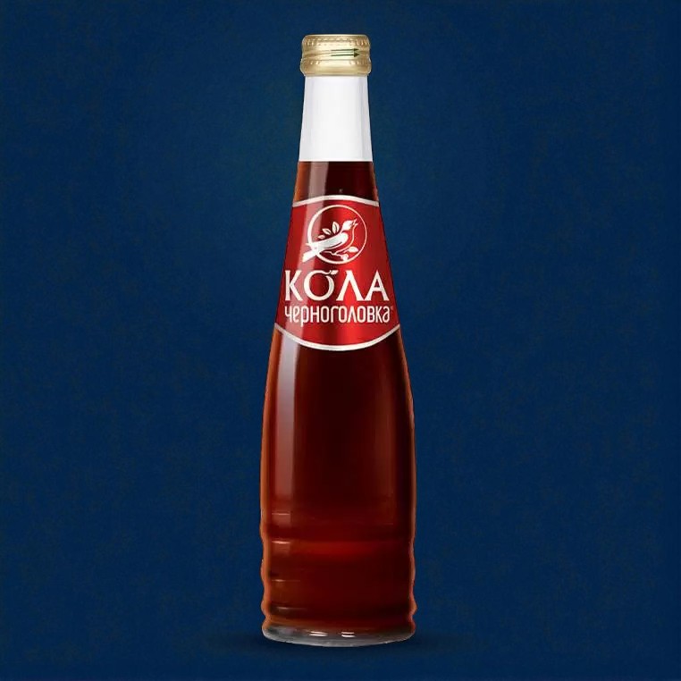 Лимонад Черноголовка “Кола” ст. 0,33л