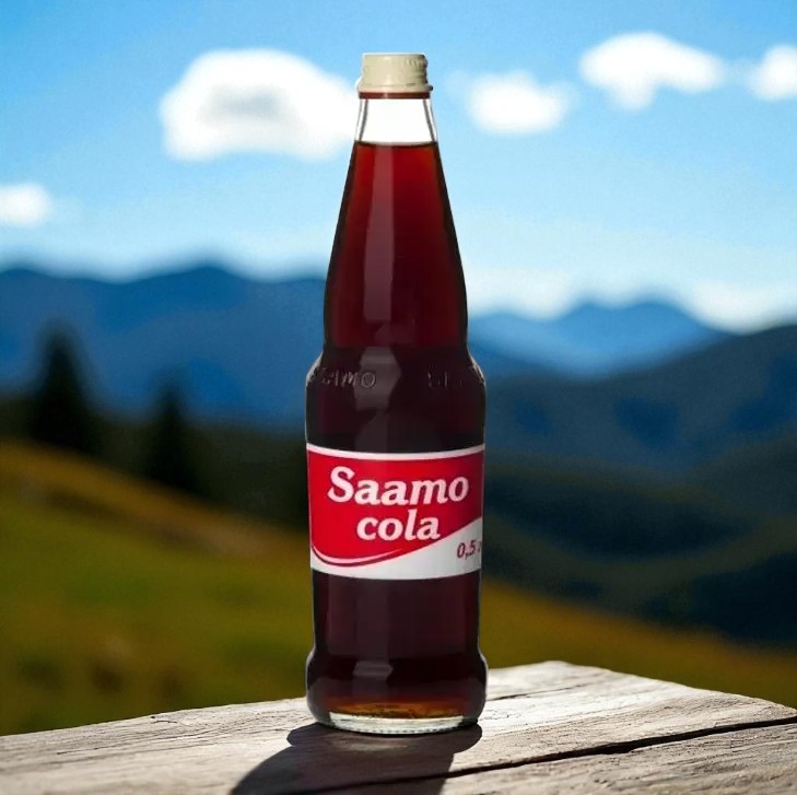 Лимонад Саамо Кола ст 0,5л