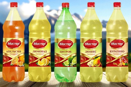 Лимонад Мастер вкус в Ассортименте пэт 1,5л