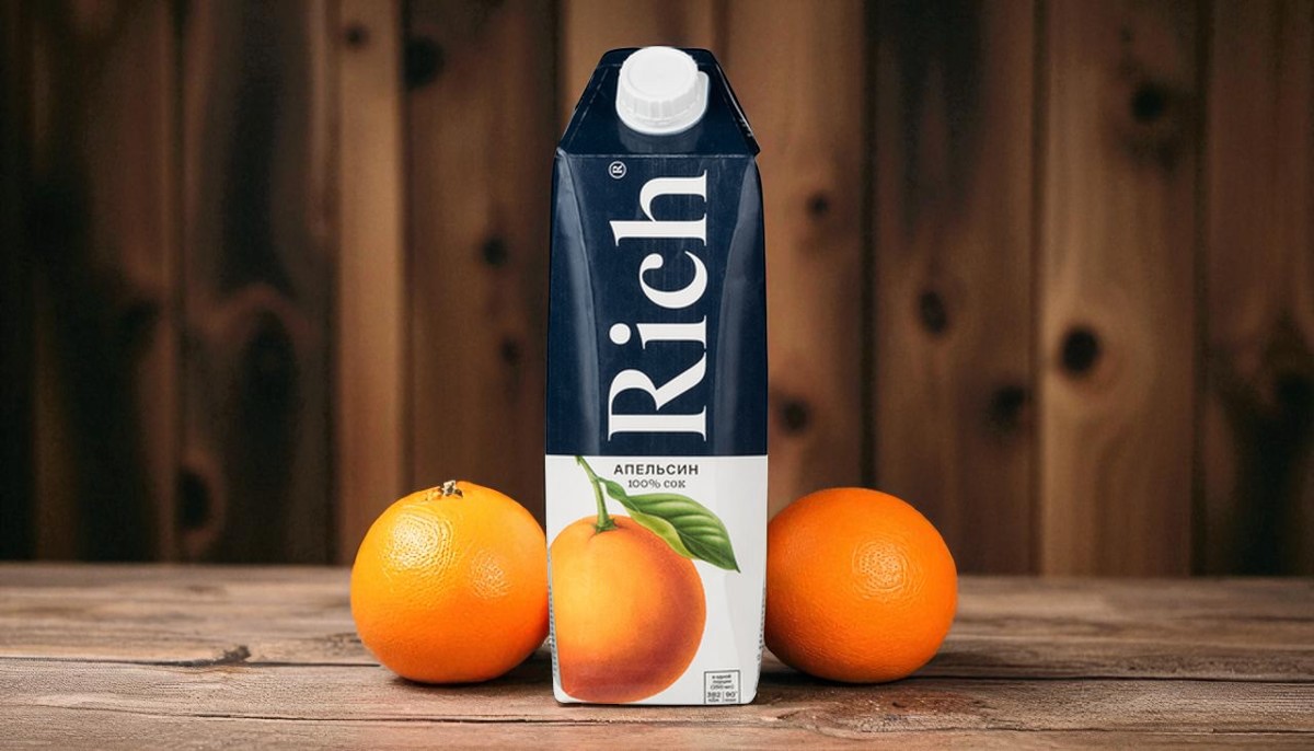 Сок “RICH” – Апельсин 1л