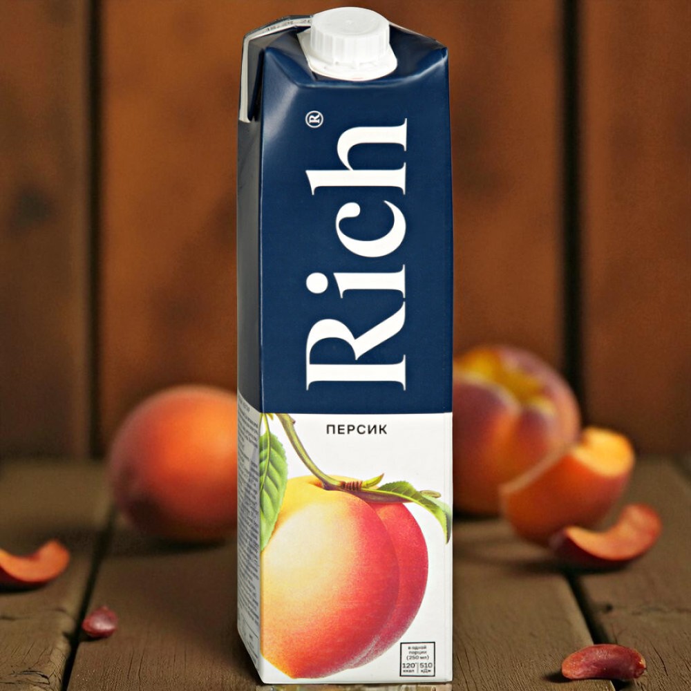 Сок “RICH” – Персик 1л