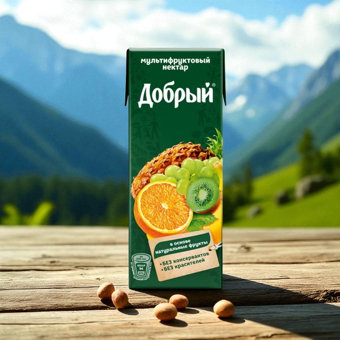 “Добрый” Мультифрукт 0,2л