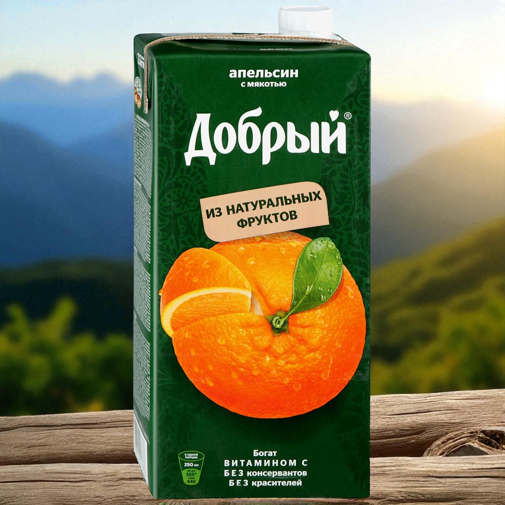 “Добрый” Апельсин 2л