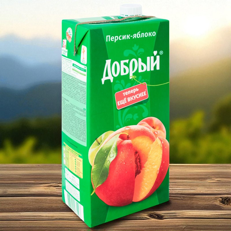 “Добрый” Персик 2л