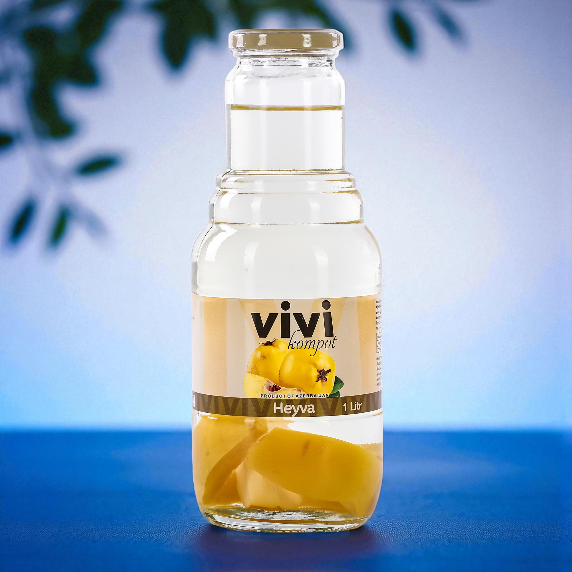 Компоты”VIVI” Терн 1л
