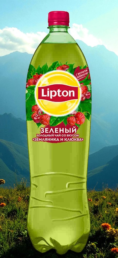 Чай Липтон “Земляника Клюква” 1л