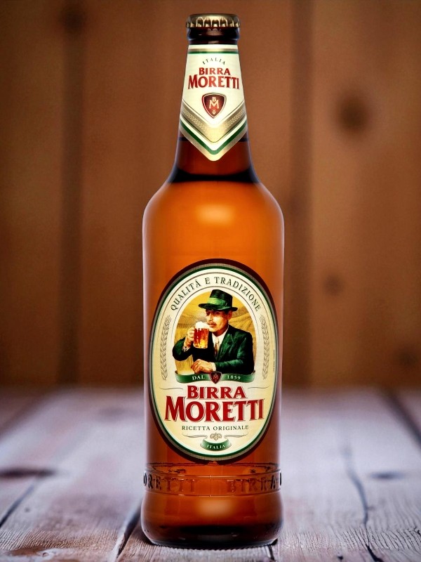 Пиво светлое пастер. фильтр. “Бирра Моретти” ст., алк. 4,6% 0,33л