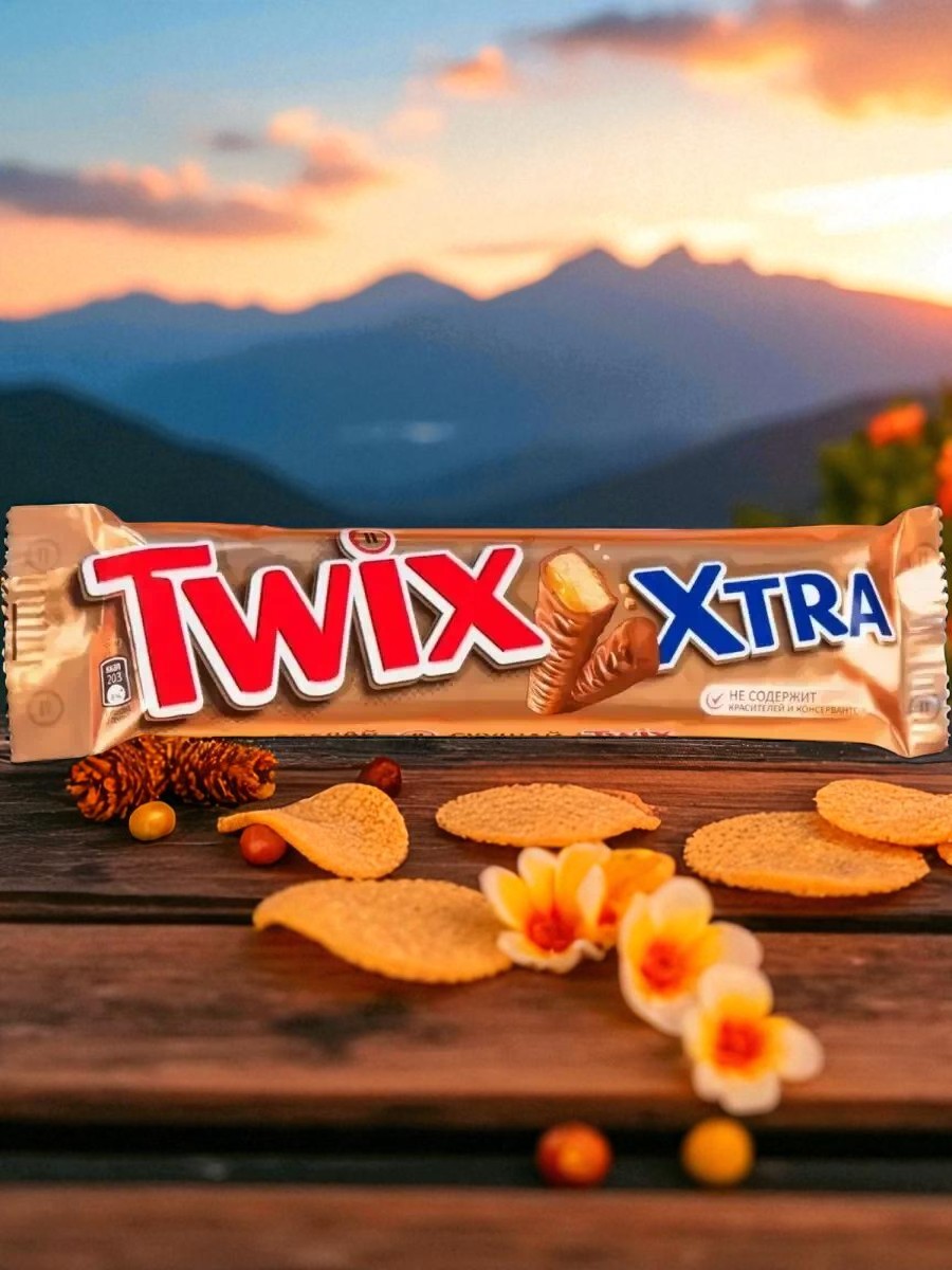 Батончик TWIX Экстра 82 гр.