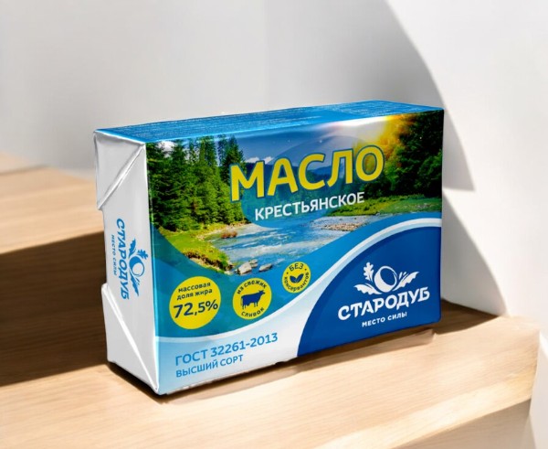 Масло сливочное Стародуб