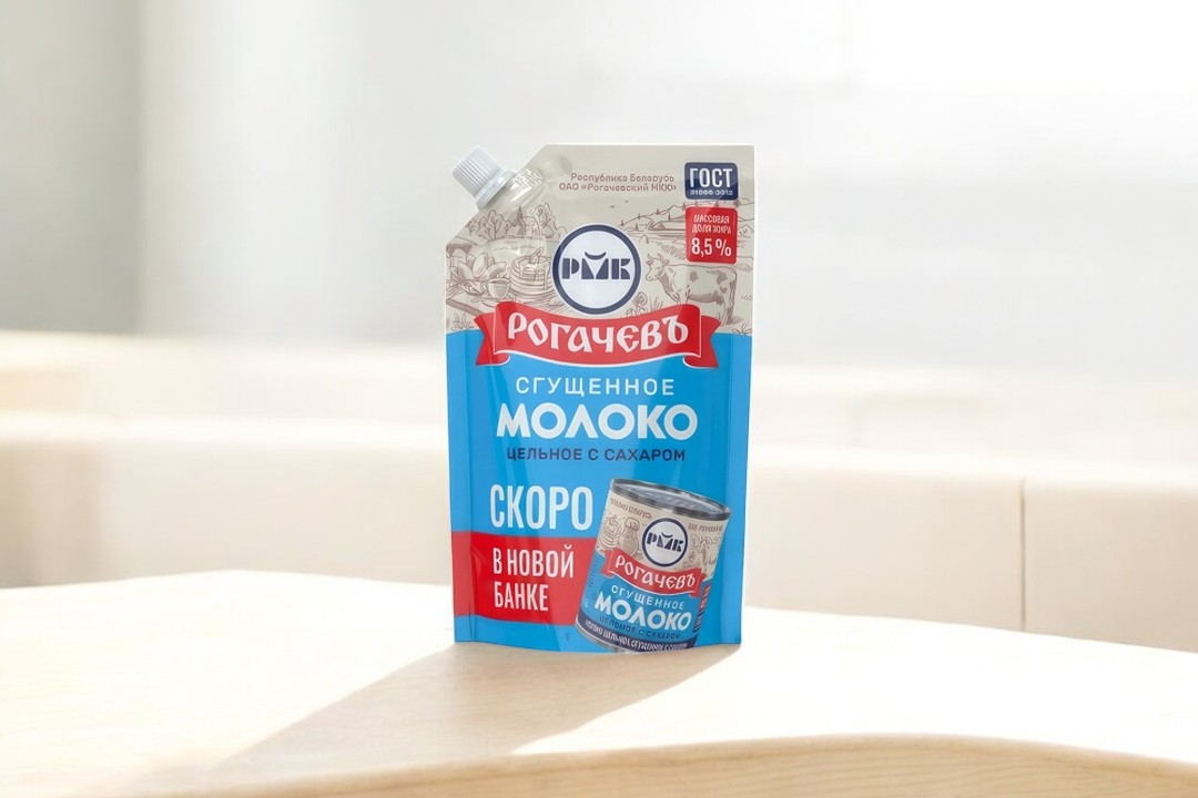 Молоко сгущ с сахаром дойпак 270г