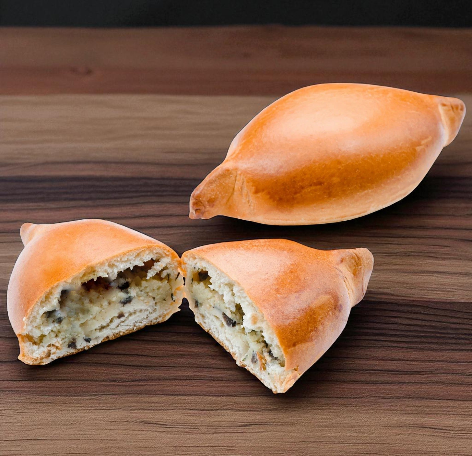 Пирожок с картошкой и грибами 95 гр