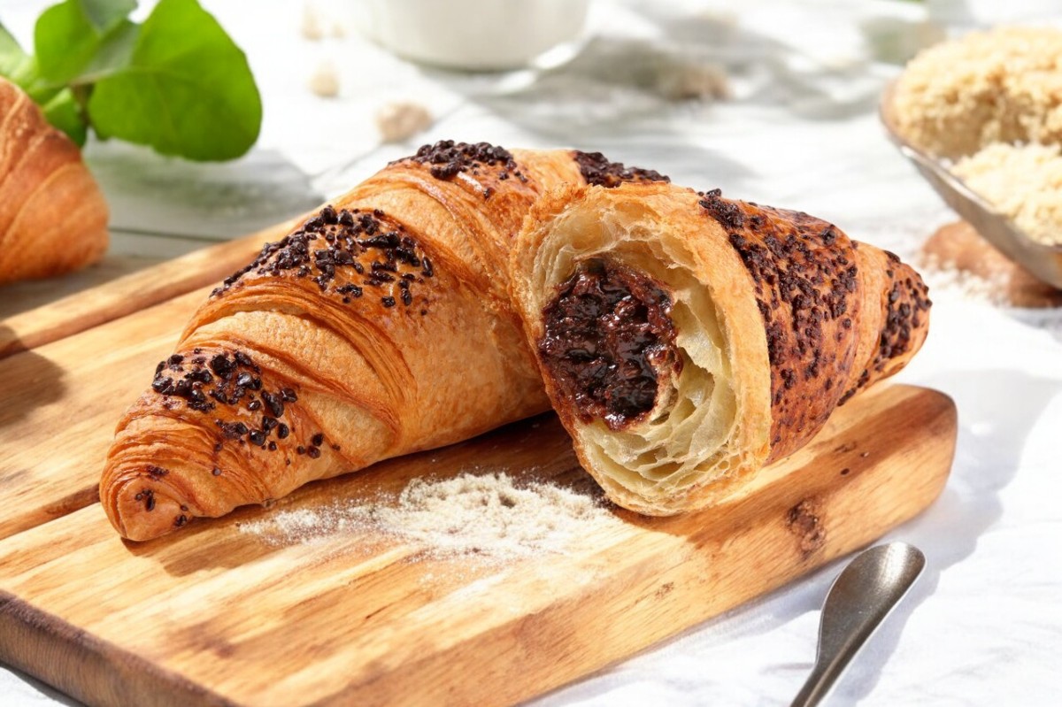 Круассан с шоколадом и орехом 40гр