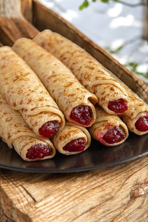 Блинчики “Элика” с вишней