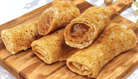Блинчики “Элика” со сгущенкой