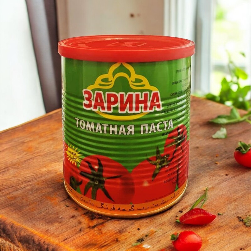 Томатная паста, ж/б 380гр ЗАРИНА