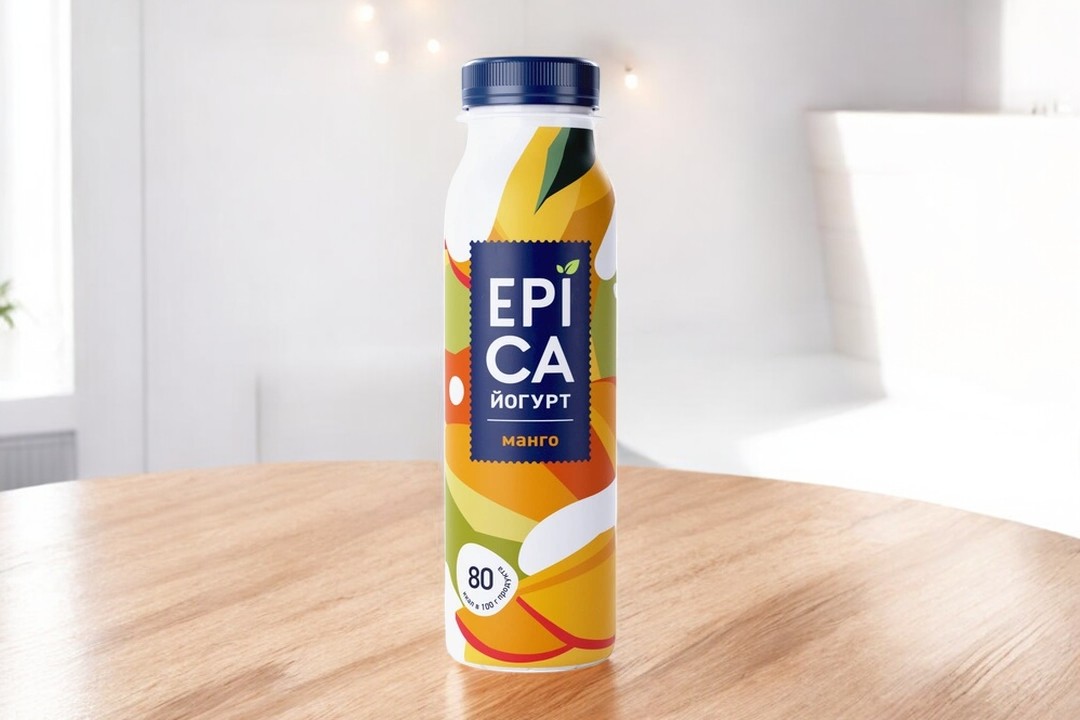 EPICA Питьевая 2,5% с МАНГО 6шт/260гр 3730