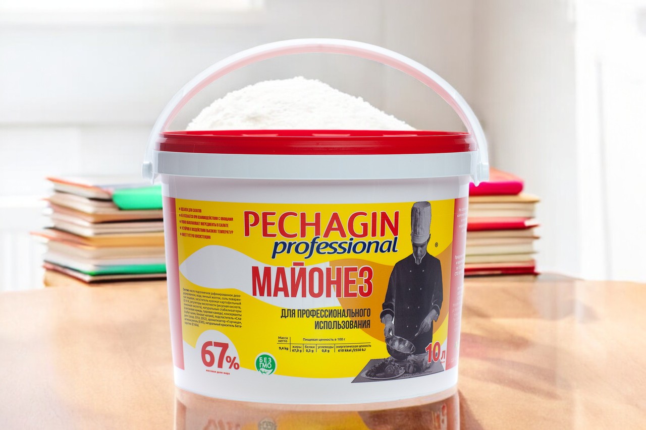 Майонез PECHAGIN Professional 67% 10л ведро