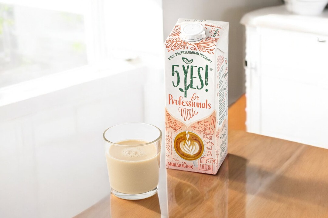 Напиток миндальный 5YES! «for Professionals» 6шт/1л 5394