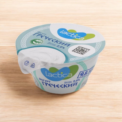 Йогурт греческий 2% 130г (ЛАКТИКА) 5486