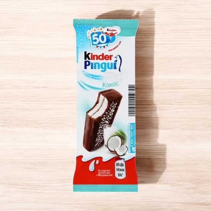Киндер ПИНГВИ Кокос 32,5% 30гр 3529